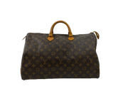 Louis Vuitton Speedy 40 Handbag with Monogram Canvas