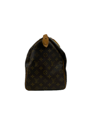 Louis Vuitton Speedy 40 Handbag with Monogram Canvas