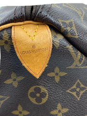 Louis Vuitton Speedy 40 Handbag with Monogram Canvas