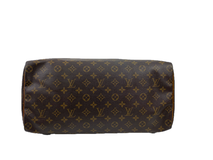 Louis Vuitton Speedy 40 Handbag with Monogram Canvas