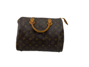 Louis Vuitton Speedy 30 Handbag with Monogram Canvas