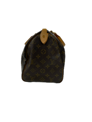 Louis Vuitton Speedy 30 Handbag with Monogram Canvas