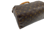 Louis Vuitton Speedy 30 Handbag with Monogram Canvas