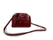 Louis Vuitton Alma BB in Red Vernis Monogram