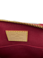 Louis Vuitton Alma BB in Red Vernis Monogram