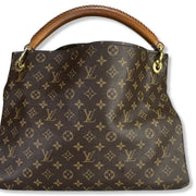 Louis Vuitton Artsy MM Handbag with Monogram Canvas