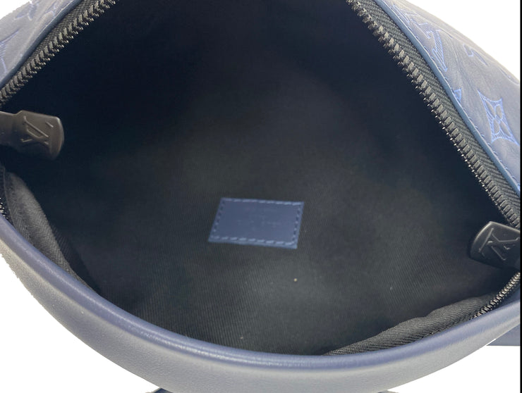 Louis Vuitton Discovery Bum Bag PM with Blue Shadow Leather