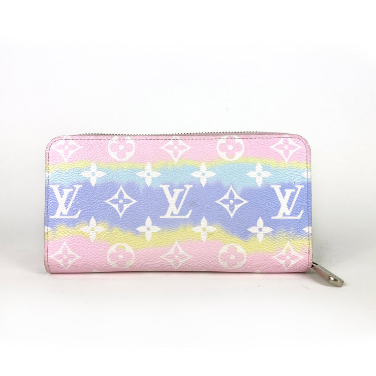Louis Vuitton Escale Pastel Zippy Wallet with Giant Monogram