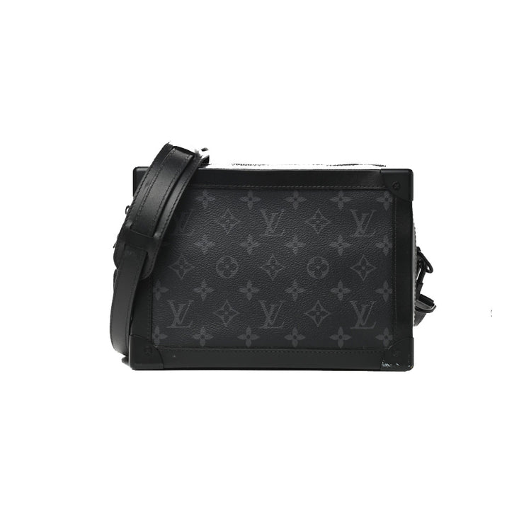 Louis Vuitton Monogram Eclipse Canvas Trunk Messenger Bag Louis